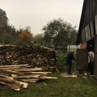 Horna_Suča_chystanie dreva pre kult centrum
